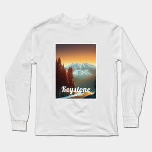 Keystone Colorado United States ski Long Sleeve T-Shirt